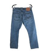 Levis Mens Jeans 514 Straight Fit Medium Wash 100% Cotton 31x32 - £15.12 GBP