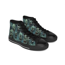 Zombie Couture Conquer the Apocalypse in High-Top Undead Sneakers Men&#39;s Sneakers - £64.14 GBP