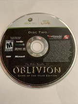 The Elder Scrolls IV: Oblivion (Xbox 360) Disc 2 Only, Tested, Working - £6.57 GBP