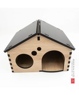 Wooden Hamster House | Hamster Furniture Furnishings, Cage Decoration, S... - $649.74 MXN