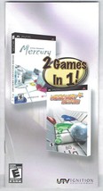 Mercury &amp; Mercury Meltdown Combo PSP PlayStation Portable Manual Only Ra... - $187.76 MXN