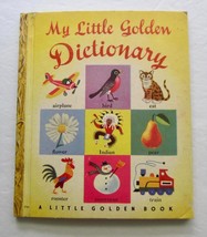 My Little Golden Dictionary ~ Vintage Children&#39;s Book First A Ed. Richard Scarry - £15.41 GBP