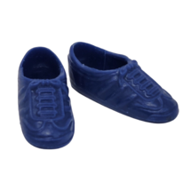 VINTAGE 1990's MATTEL BARBIE / SKIPPER NAVY BLUE TENNIS LACE UP TIE GYM ... - $4.75