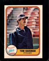 1981 Fleer #333 Tom Hausman Nm Mets *X104364 - £0.96 GBP