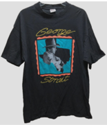 $150 George Strait Chill Early Fall Tour Vintage 90s Black C&amp;W Signal T-... - £131.19 GBP