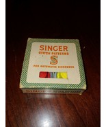 Vintage Singer Automatic Zigzagger STITCH PATTERNS 161001/161002/ 161003... - $1,044.42 MXN