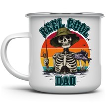 Reel Cool Dad Campfire Mug, Dad Fishing Camping Cup, Father&#39;S Day Gifts,, 12Oz - £25.16 GBP