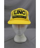 Vintage Patched Trucker Hat - Linc Technology - Adult Snapback - £39.26 GBP
