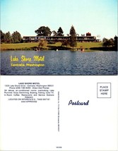 Washington(WA) Centralia Lake Shore Motel Interstate 5 Swimming VTG Postcard - £7.51 GBP