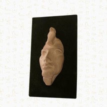 Rare Antique Ancient Egyptian Akhenaten&#39;s Face Sculpture Authenticity Certificat - £101.99 GBP