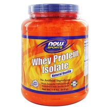 NOW Foods Whey Protein Isolate Vanilla, 1.8 lbs. - £31.56 GBP