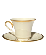 NEW Lenox Fine China &quot;Eternal Gold&quot; Dimension Collection Cup and Saucer Set - £11.67 GBP