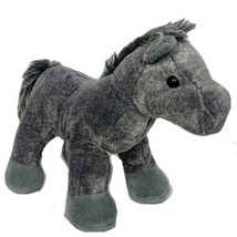 Ganz Webkinz Grey Arabian Horse Plush Stuffed Animal HM098 No Code 8.5&quot;  - £12.46 GBP