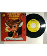 RUDOLPH THE RED-NOSED REINDEER (45 RPM) Peter Pan record - £7.95 GBP