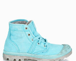 PALLADIUM Women Comfort Shoes Pallabrouse Radiance Blue Size US 9..5 924... - $49.45