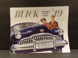 Buick Looks Fine for &#39;49 Sales Brochure Roadmaster Super Dynaflow - £53.74 GBP