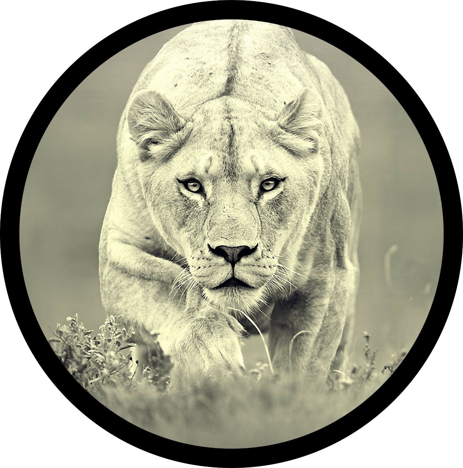 Lion Spare Tire Cover ANY Size, ANY Vehicle,Trailer, RV - $113.80