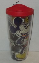 24 oz Tervis Tumbler Disney Mickey Mouse Red Black Yellow White - £11.62 GBP