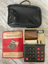 Vintage Radio Shack EC-3000 Potable Electronic Calculator w/ Case (For P... - £11.98 GBP