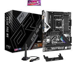 As Rock X670E Pro Rs AM5 DDR5 Amd Ryzen 7000 X670 Sata 6Gb/s Atx Motherboard - $531.65