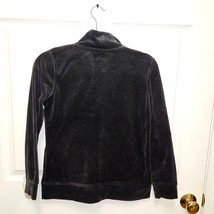 Style &amp; Company Sport Women&#39;s Embellished Velveteen Jacket Small Charcoal - $19.99