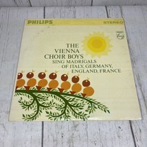 PHILIPS STEREO Vienna Choir Boys SING MADRIGALS of ITALY GERMANY ENGLAND... - $5.09