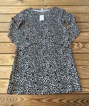 Crew Cuts NWT Girl’s Cheetah print Long sleeve dress size L(10-12) Black AZ - £18.12 GBP