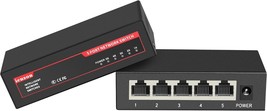 5 Ports Gigabit Network Switch Supported Desktop or Wall Mount Plug and ... - $24.80