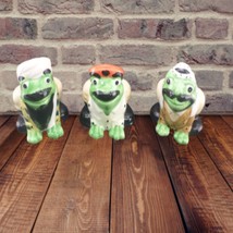  lot of 3 ceramic fribbits frog - £22.33 GBP