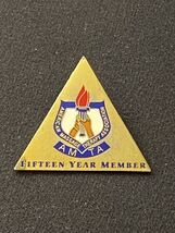 American Massage Therapy Assoc. 15 Year Member Pin AMTA Therapist Memora... - $6.89