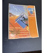 Vintage Mead Data Center Binder Windsurfing Sunset 80s Retro Folder Vibe - $51.95 CAD