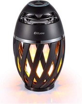 Dikaou Led Flame Bluetooth Speaker, Gifts For Men Dad Women, Torch Outdoor - £41.50 GBP