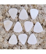Lot of 10 Exotic Real Camel Bone Handcrafted tapered Guitar picks plectrums - £18.80 GBP