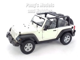Jeep Wrangler Rubicon 1/24 Scale Diecast Model - WHITE - $29.69