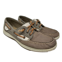 Sperry Memory Foam Women&#39;s Size 11M STS80191 Leather Brown Shoes - £23.20 GBP