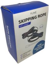 Fline Skipping Rope Pack of 2 Jump Ropes Cushioned Handles PVC Aerobic Exercise - £11.63 GBP