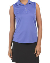 NWT Ladies FRINGE Bermuda Sands PURPLE Sleeveless Golf Shirt S M L &amp; XL ... - $27.99