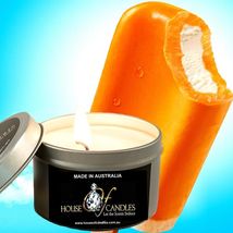 Orange Vanilla Dreamsicle Eco Soy Wax Scented Tin Candles, Vegan, Hand Poured - £11.99 GBP+