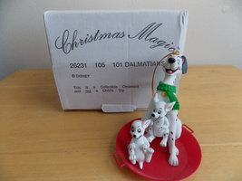 Disney 101 Dalmatians Christmas Figurine  - £11.76 GBP