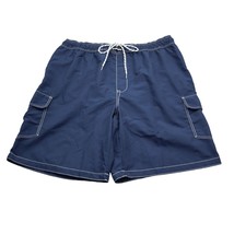 Foundry Supply Co Shorts Mens 3XL 40 Blue Board Swim Trunks Swimwear - $15.72