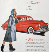 1947 Oldsmobile 98 Sedan Advertisement Automobilia Smart To Own Olds DWJJ22 - $547.76 MXN