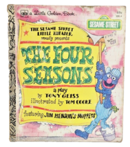 The Four Seasons Second Printing 1979 Little Golden Book Vintage Kids Ha... - $243.83 MXN