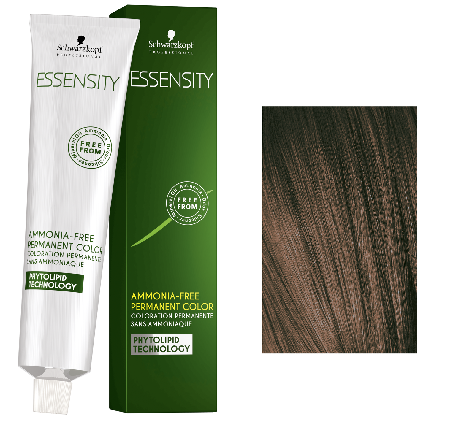 Primary image for Schwarzkopf ESSENSITY ammonia-free hair color,  6-62 Dark Blonde Chocolate Ash