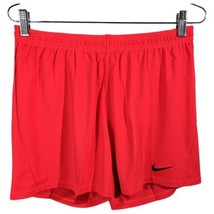 Nike Shorts Womens Size Small Orange Swoosh Active Athletic Sports (No pockets) - £19.69 GBP
