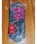 Vera Bradley On A Roll Case Falling Flowers Green Pencil Case Cosmetic N... - $19.75