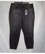 Torrid Jeans Women&#39;s Plus Size 24R Black Sky-High Skinny Denim Pants NWT - $27.71