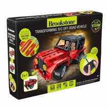 Brookstone DIY RC Car 2-In-1 Remote Control Car Kit - $40.59