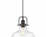 Vintage Pendant Lighting, Farmhouse Schoolhouse Hanging Light Fixture Wi... - $133.99