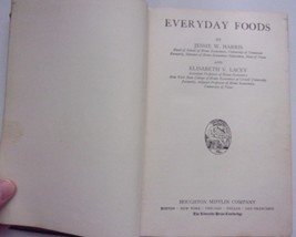 Vintage Everyday Foods by Harris &amp; Lacey Riverside Home Economics Series 1927 - £7.18 GBP