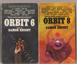Orbit 6 &amp; Orbit 8 Edited by Damon Knight 1970/71 1st pb printings  - £19.98 GBP